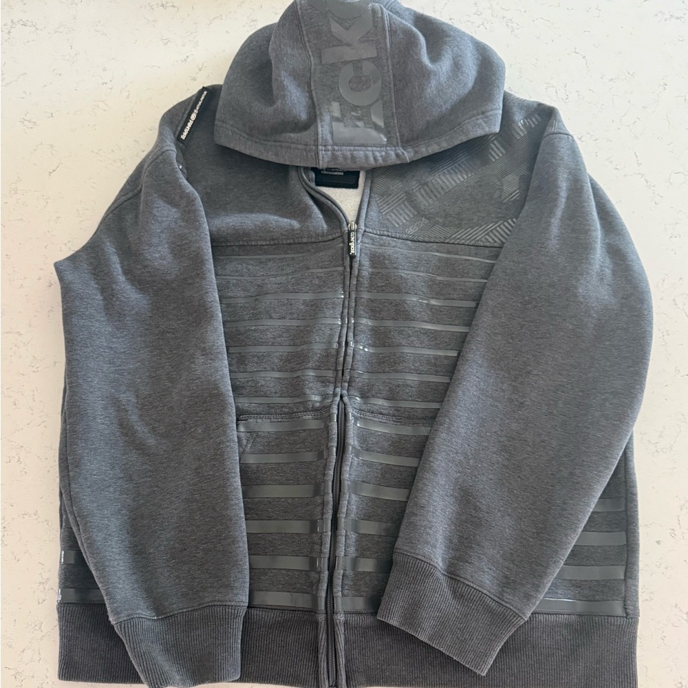 Gray ecko size large Hoodie Jacket
